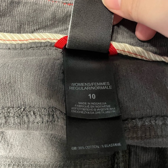 The north face corduroy mini skirt women’s size 10 gray - Picture 4 of 6